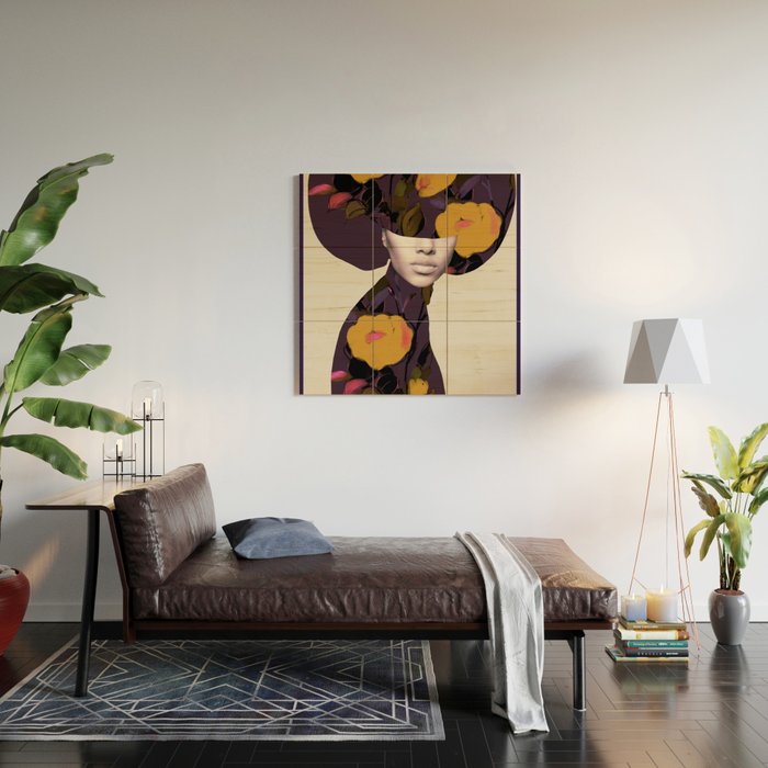 Portrait 4 Wood Wall Art Gallery Image 2