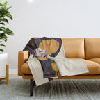 Portrait 4 Throw Blanket Gallery Image 1