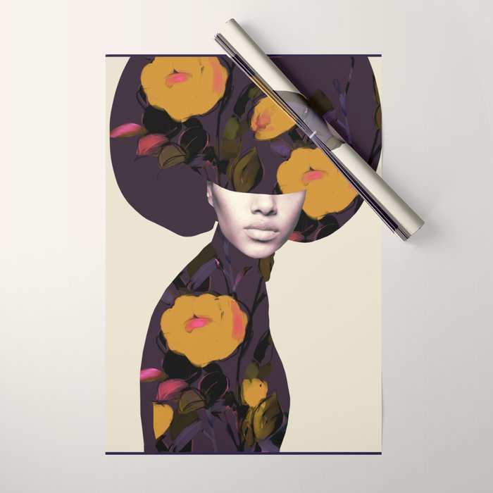 Portrait 4 Wrapping Paper Gallery Image 1