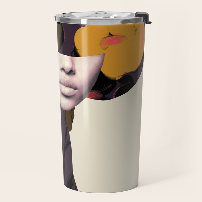 Portrait 4 Travel Mug Gallery Image 2