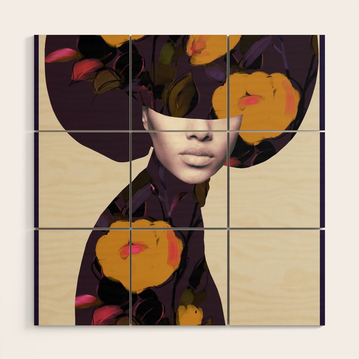 Portrait 4 Wood Wall Art Gallery Image 1