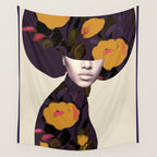 Portrait 4 Wall Tapestry Gallery Image 4
