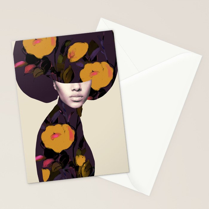 Portrait 4 Stationery Card Gallery Image 2