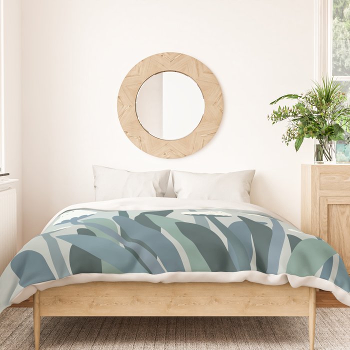 Cat and Plant 76 Duvet Cover Gallery Image 3