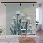 Cat and Plant 76 Wall Mural Gallery Image 1