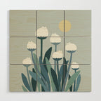Cat and Plant 76 Wood Wall Art Gallery Image 1