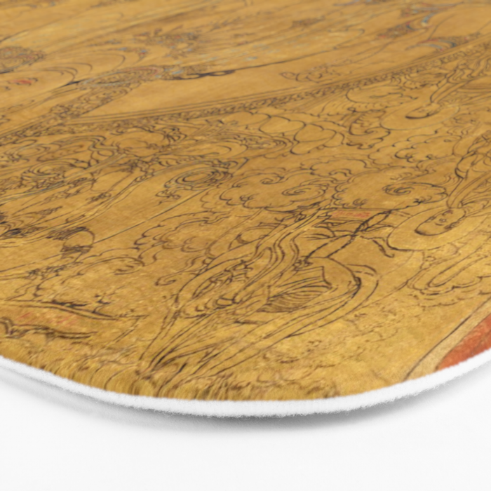 Buddhist Thangka Avalokiteshvara Shadakshari-Lokeshvara Bath Mat Gallery Image 3