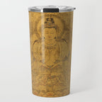 Buddhist Thangka Avalokiteshvara Shadakshari-Lokeshvara Travel Mug Gallery Image 1