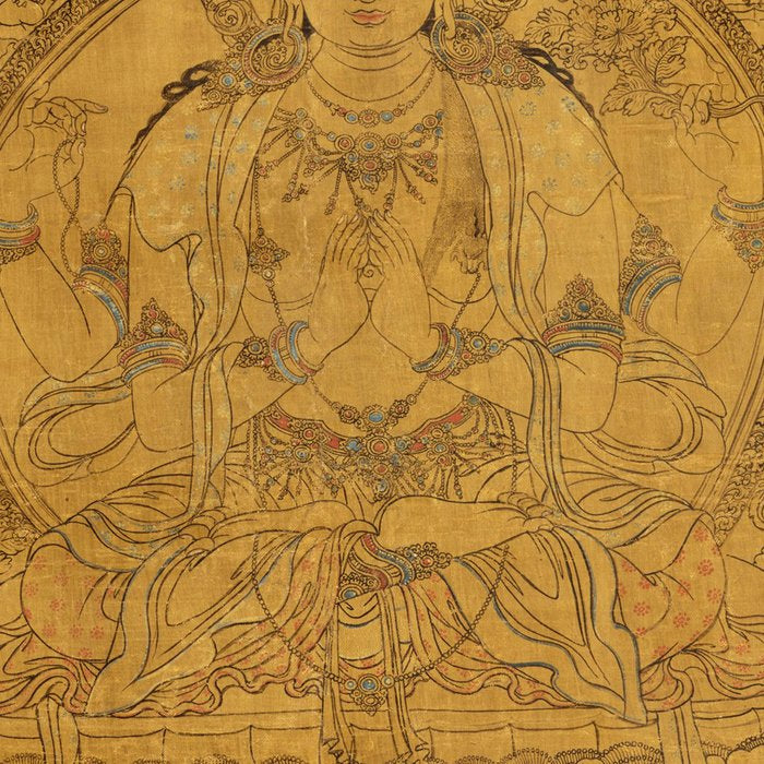 Buddhist Thangka Avalokiteshvara Shadakshari-Lokeshvara Coffee Mug Gallery Image 2