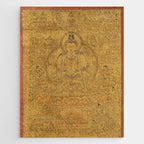 Buddhist Thangka Avalokiteshvara Shadakshari-Lokeshvara Jigsaw Puzzle Gallery Image 1
