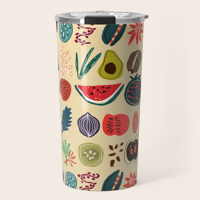 Fruit and Spice Rack Travel Mug Gallery Image 1