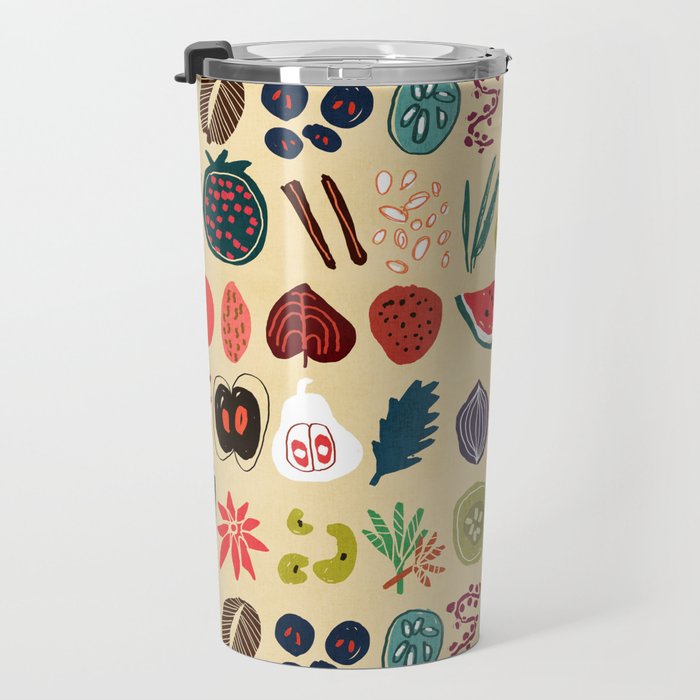 Fruit and Spice Rack Travel Mug Gallery Image 3