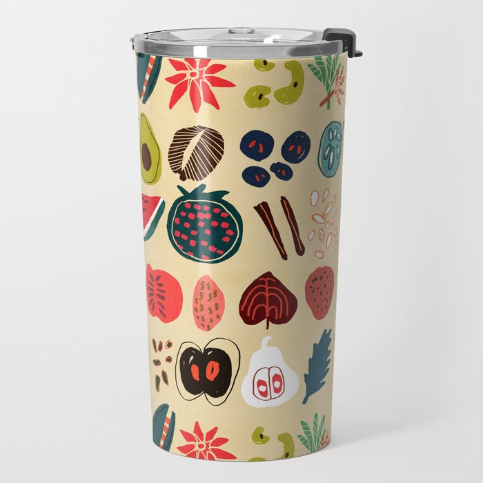 Fruit and Spice Rack Travel Mug Gallery Image 2