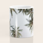Palm Canopy - Minimal Tropical Wall Art Coffee Mug Gallery Image 4