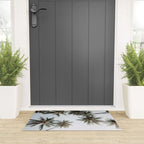 Palm Canopy - Minimal Tropical Wall Art Welcome Mat Gallery Image 3