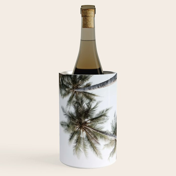 Palm Canopy - Minimal Tropical Wall Art Wine Chiller Gallery Image 3
