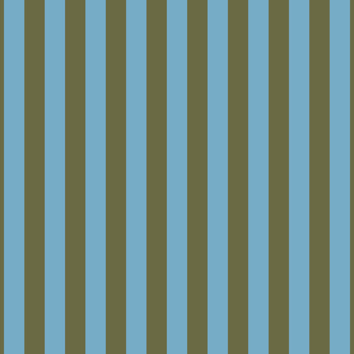 Air Blue Olive Stripes - Cozy Heirloom Coffee Mug Gallery Image 2