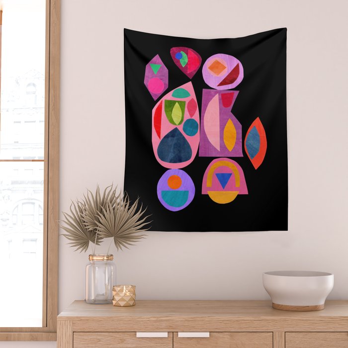 Midnight Mirror Wall Tapestry Gallery Image 2