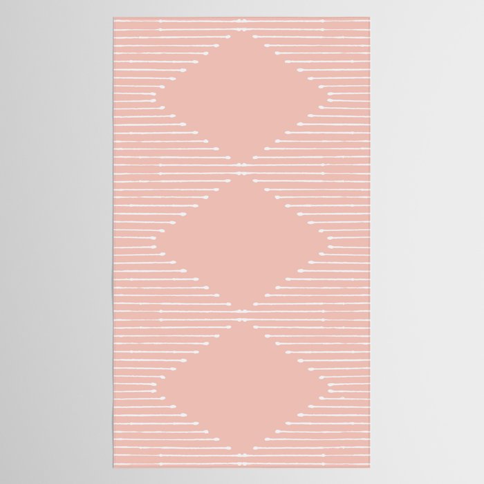 Geo (Blush) Tablecloth Gallery Image 2
