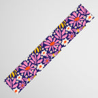 Wild Floral - Red, Blue and Pink Table Runner Gallery Image 3