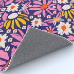 Wild Floral - Red, Blue and Pink Rug Gallery Image 4