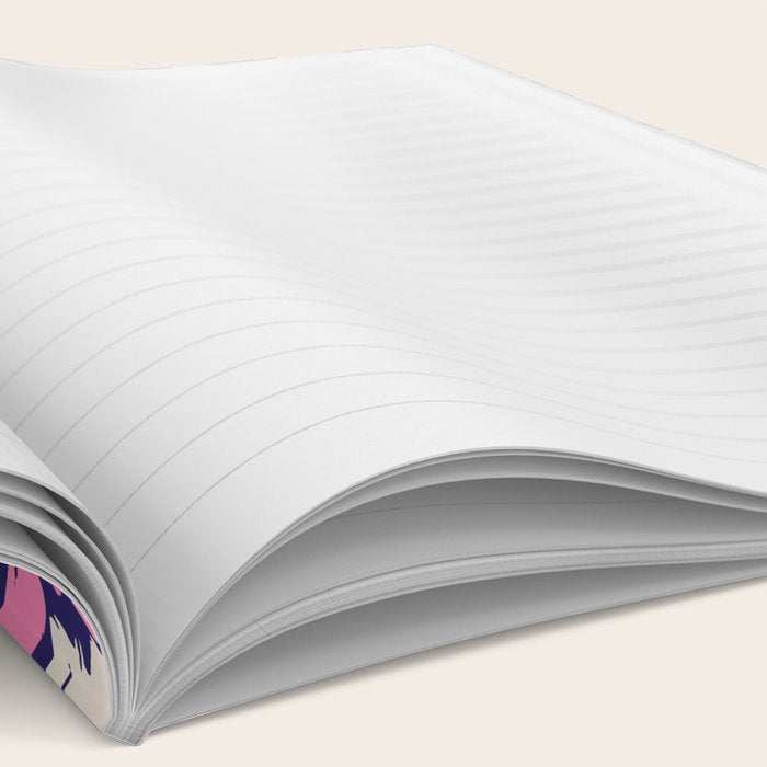 Wild Floral - Red, Blue and Pink Notebook Gallery Image 2