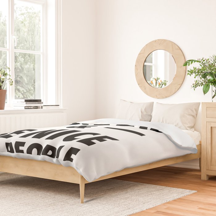 Work hard and be nice to people Duvet Cover Gallery Image 2