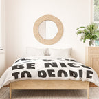 Work hard and be nice to people Duvet Cover Gallery Image 3