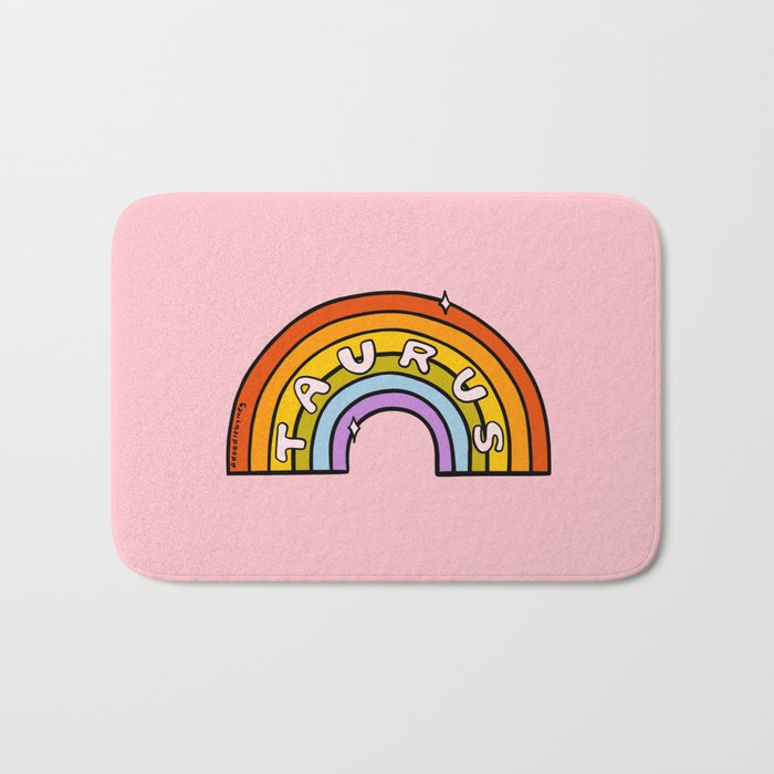 Taurus Rainbow Bath Mat Gallery Image 1
