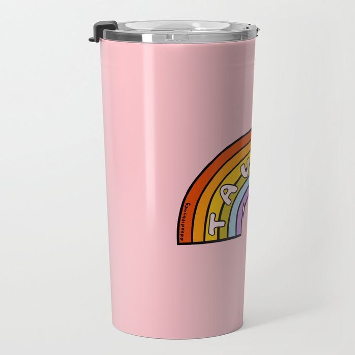 Taurus Rainbow Travel Mug Gallery Image 3