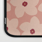 Terracotta Pink Retro Flower Laptop Sleeve Gallery Image 3