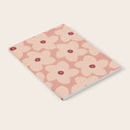 Terracotta Pink Retro Flower Notebook Gallery Image 2