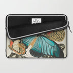 Butterfly Print by E.A. Seguy, 1925 #2 Laptop Sleeve Gallery Image 2