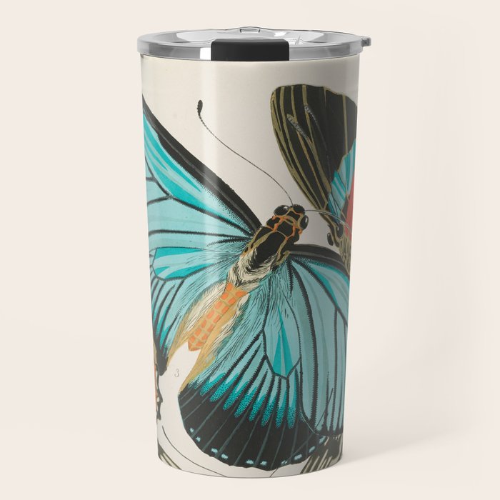 Butterfly Print by E.A. Seguy, 1925 #2 Travel Mug Gallery Image 1