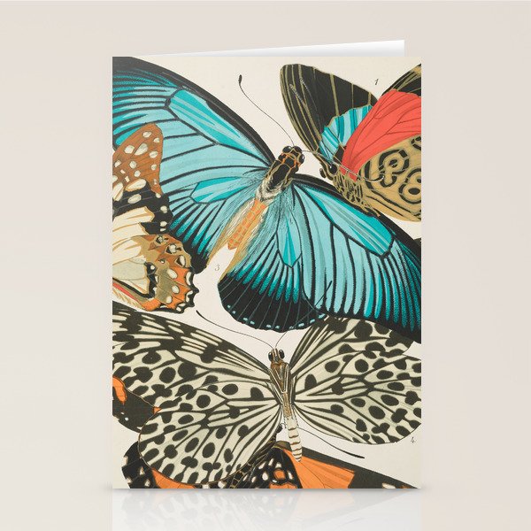 Butterfly Print by E.A. Seguy, 1925 #2 Stationery Card Gallery Image 2