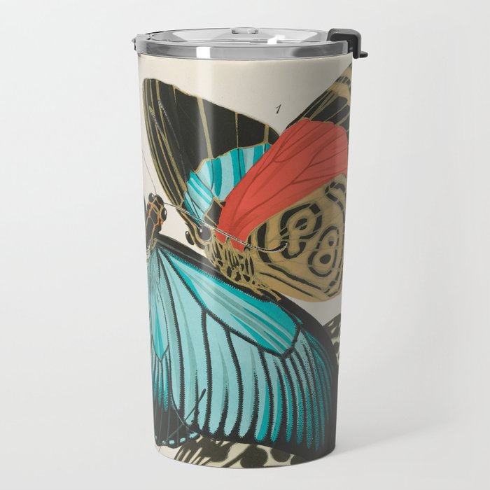 Butterfly Print by E.A. Seguy, 1925 #2 Travel Mug Gallery Image 2