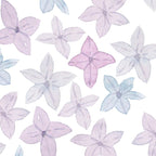 Watercolor hand painted lavender lilac blue floral Coffee Mug Gallery Image 2