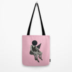 Pink Opaque Tote Bag Gallery Image 2