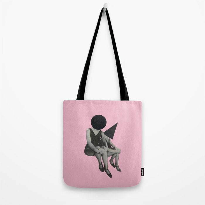 Pink Opaque Tote Bag Gallery Image 2