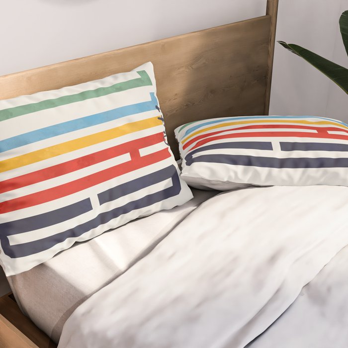 CHILL OUT! modern type Pillow Sham Gallery Image 2
