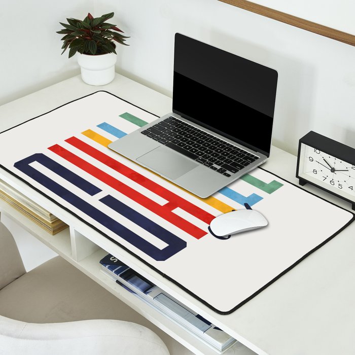 CHILL OUT! modern type Desk Mat Gallery Image 2