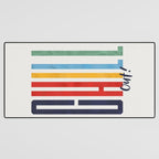 CHILL OUT! modern type Desk Mat Gallery Image 3
