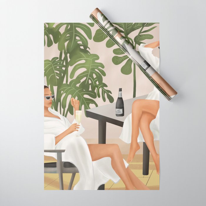 Morning Wine III Wrapping Paper Gallery Image 1