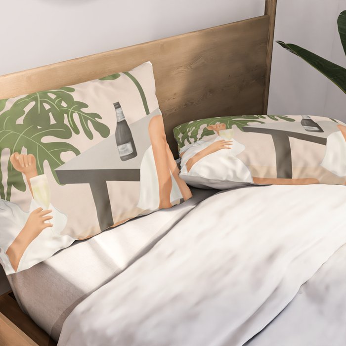 Morning Wine III Pillow Sham Gallery Image 2