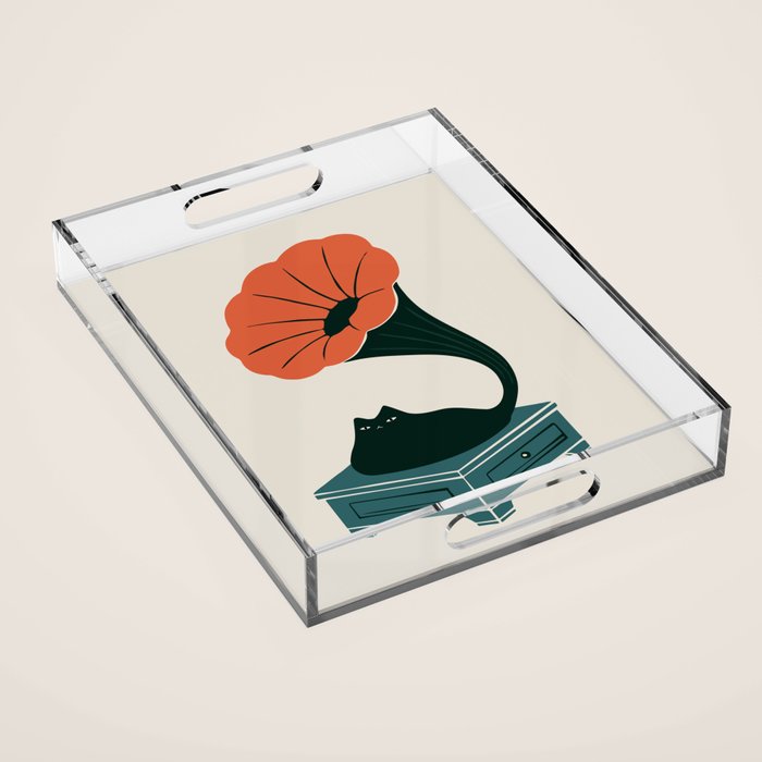 Grameowphone Acrylic Tray Gallery Image 1