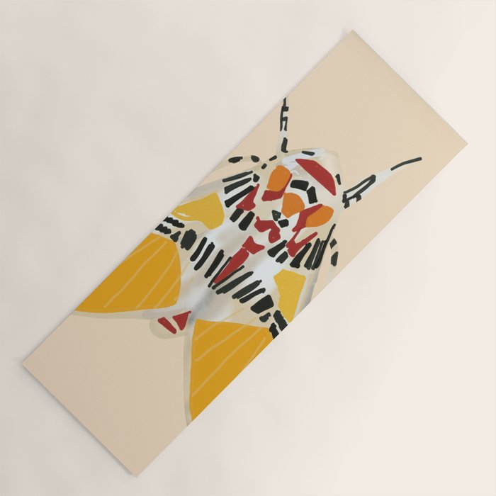Moth 2 Yoga Mat Gallery Image 1