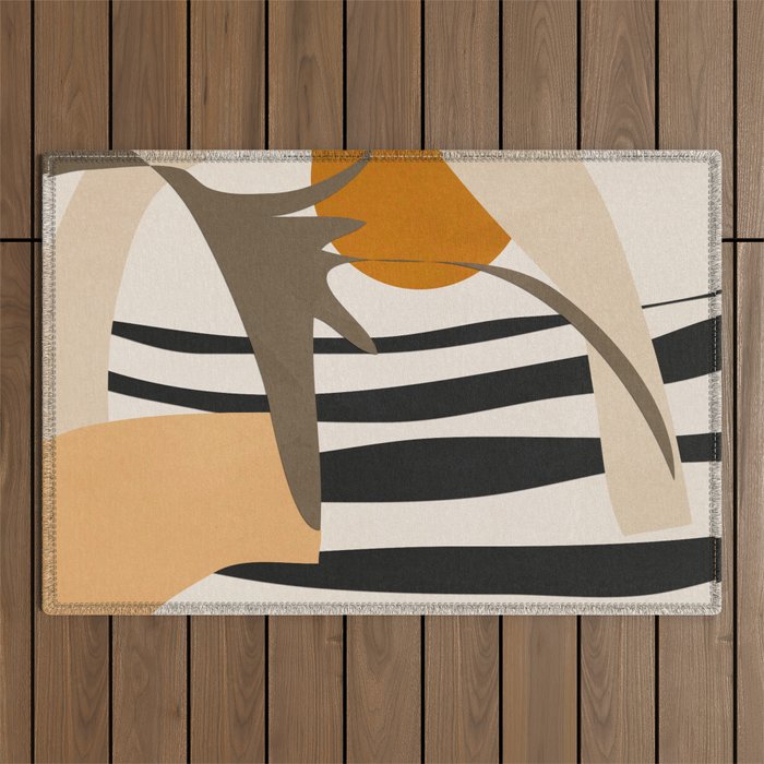Abstract Art2 Outdoor Rug Gallery Image 1