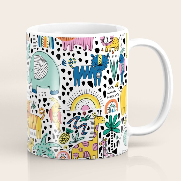 Safari Animals Coffee Mug Gallery Image 1