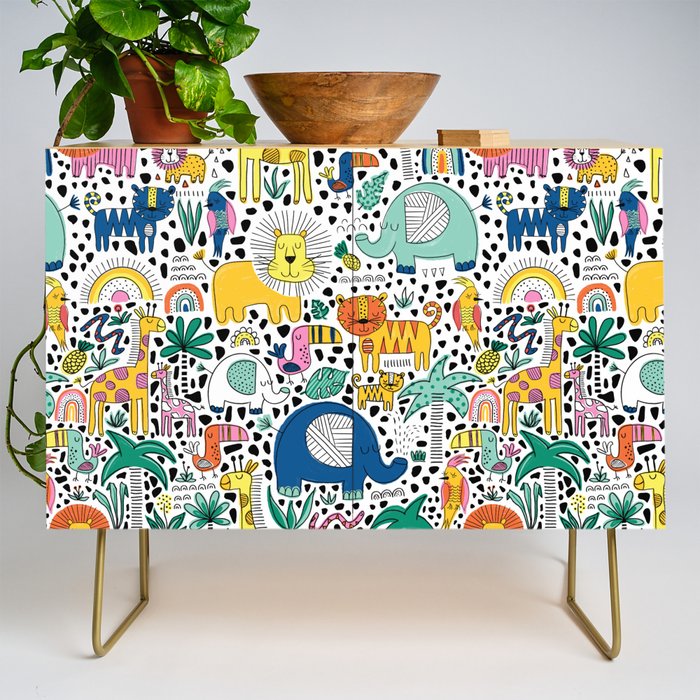 Safari Animals Credenza Gallery Image 1