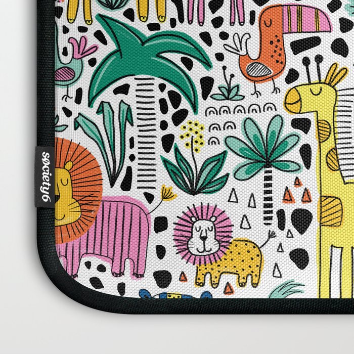Safari Animals Laptop Sleeve Gallery Image 3
